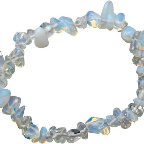 Natural Gemstone Bracelets, Chakra Crystal Healing Chip Stretch Bracelets, Gemstone Polished Irregular Crystals, Crystal Irregular Chips Beads Stretch Bracelets