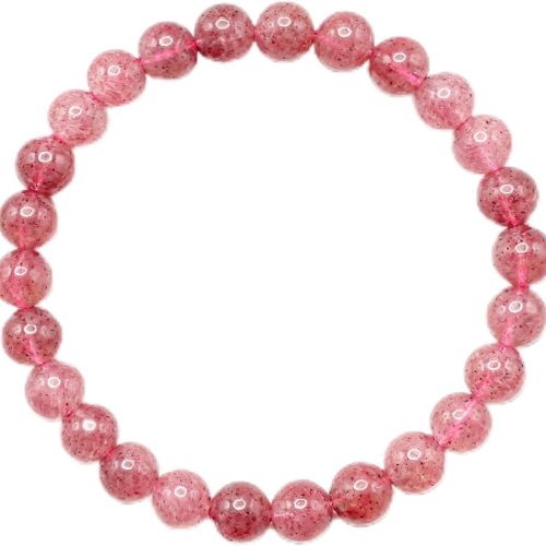 The  Handmade AAA+ Quality Crystal Stretch Elastic Bracelet - Nature Gemstone-8mm - Jewelry Gift - Holiday Gift - For Women & Men